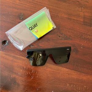 Quay Australia Black Square Sunglasses